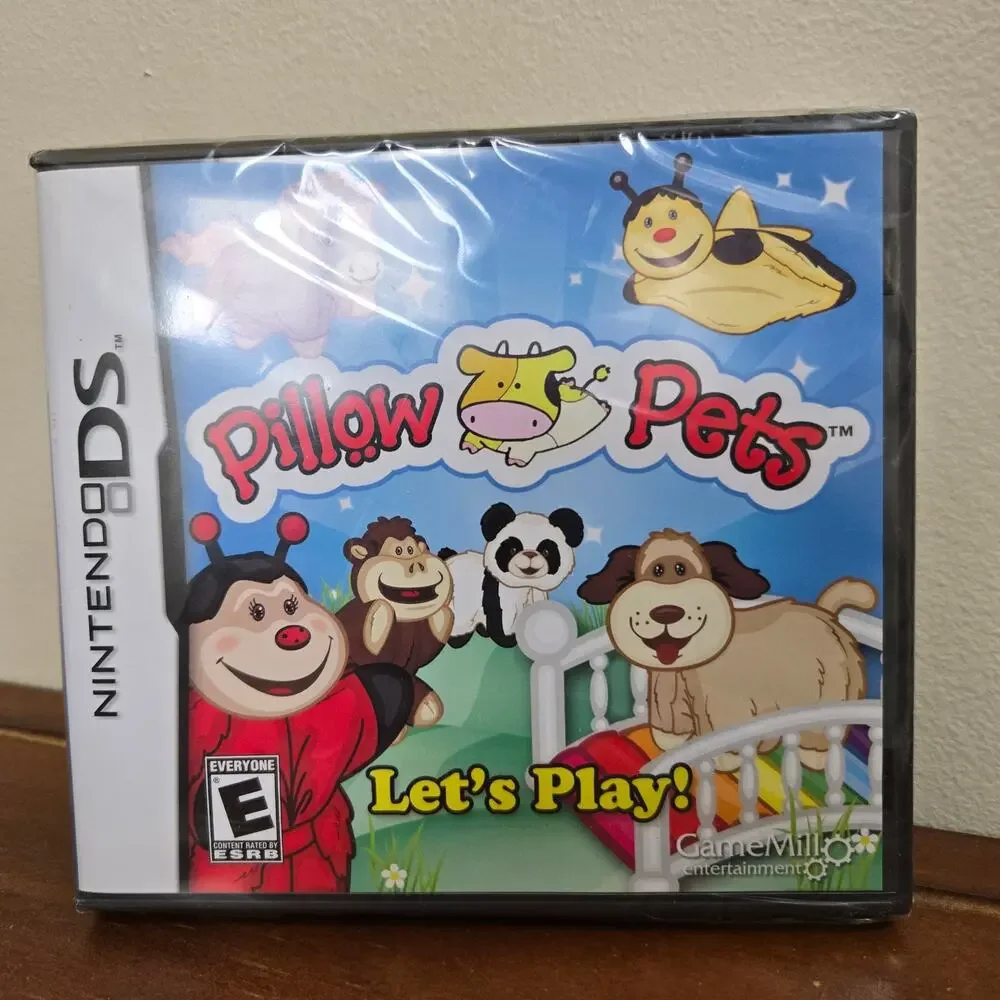 New Sealed Nintendo DS Pillow Pets Game 2011 Rated E